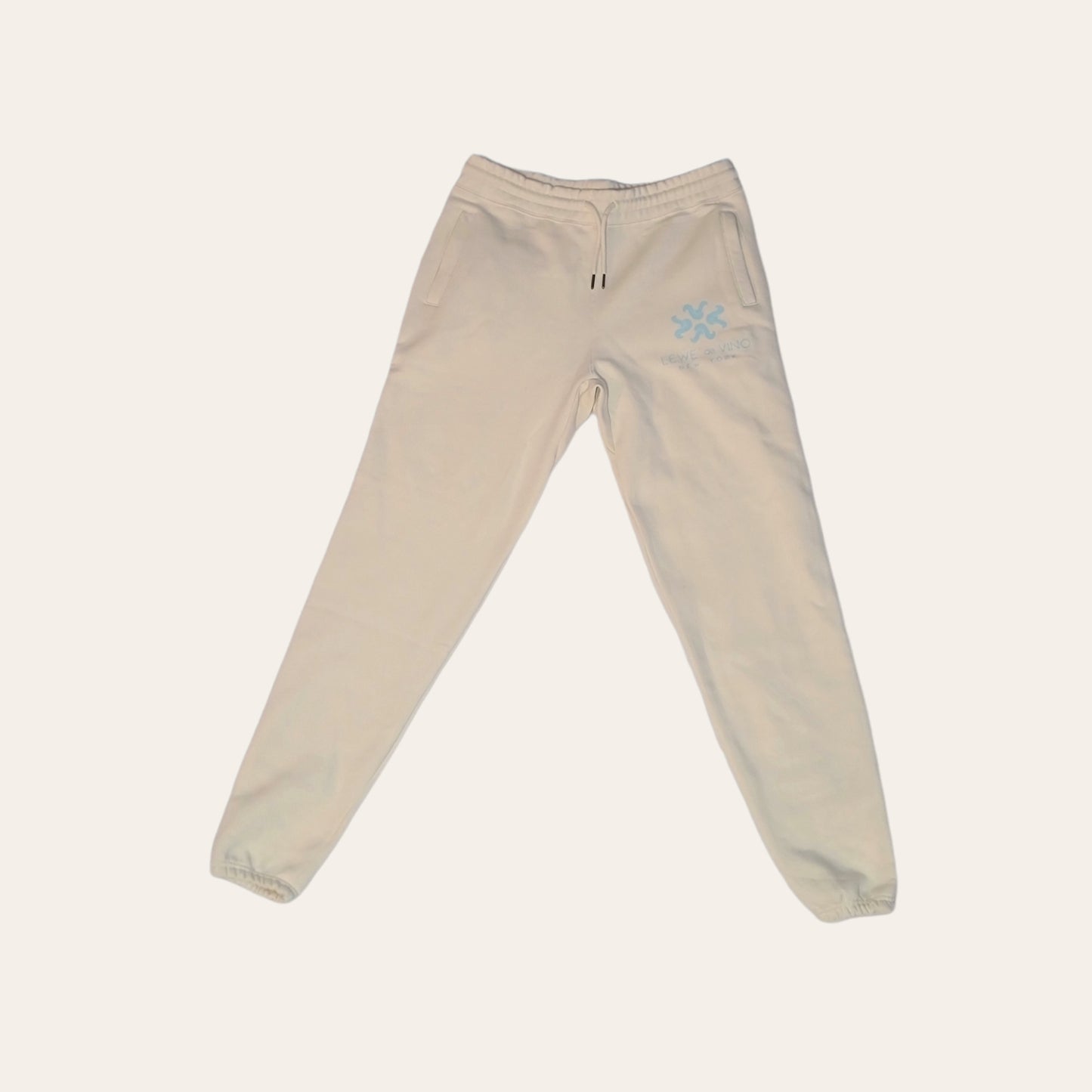 Cream Glow Lewe' Sweatpants