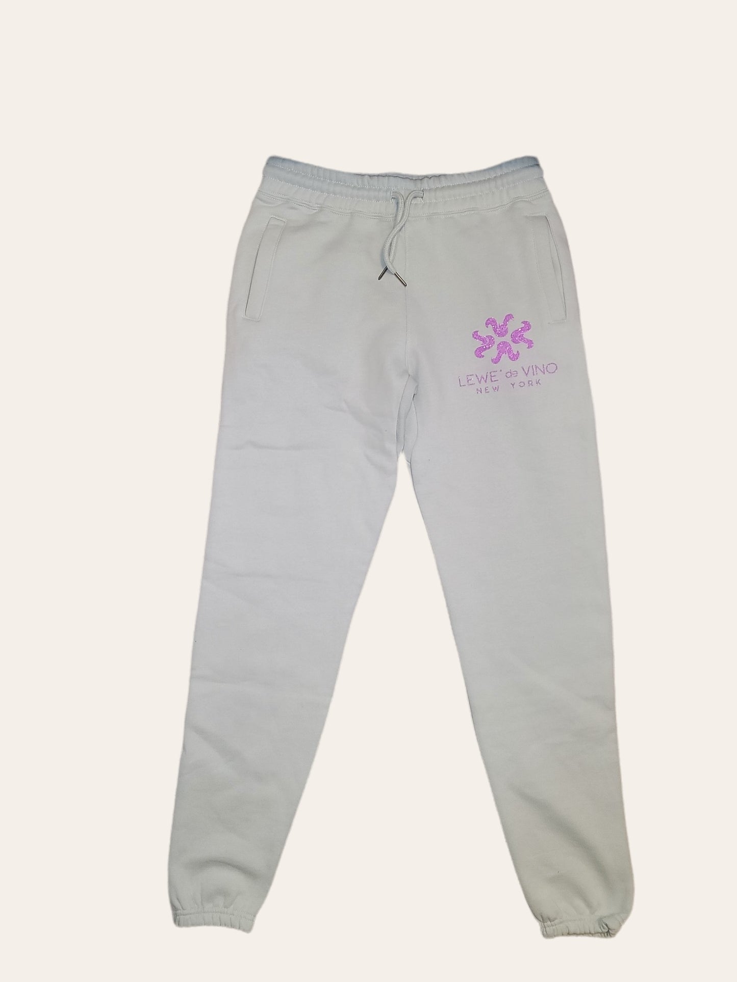 Mint & Purple Sparkle Lewe' Sweatpants